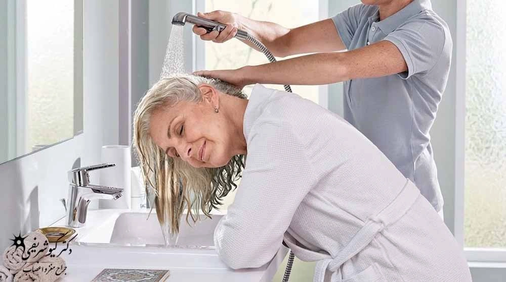 مراقبت‌های اولین استحمام سر
